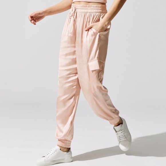 Carbon38 Satin Jogger - Picture 1 of 5
